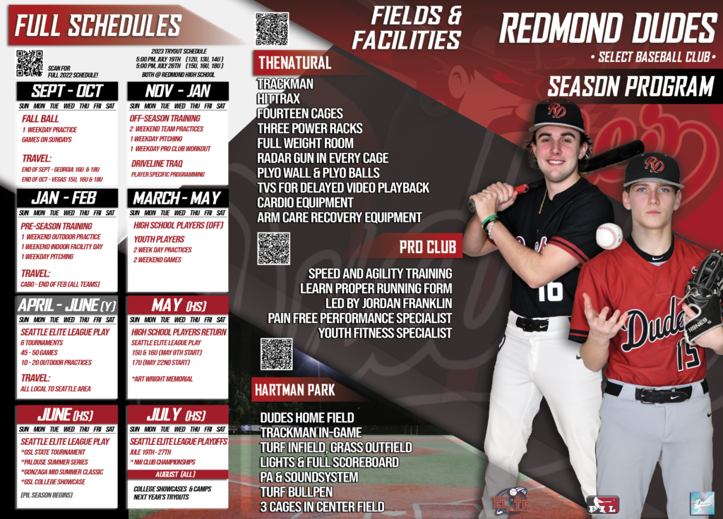 2024 REDMOND DUDES TRYOUTS - Redmond Dudes Baseball